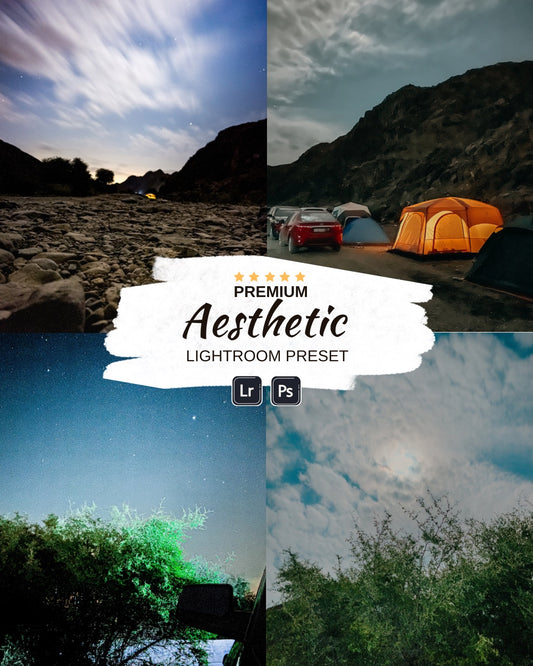 Aesthetic preset Lightroom